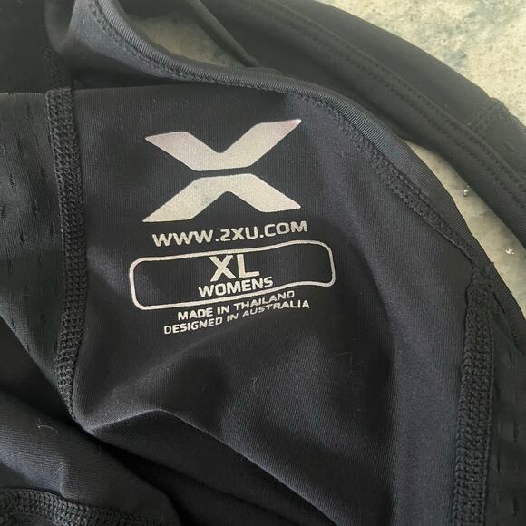 2XU Women's XL Compression Black Tank Top - Picture 6 of 6